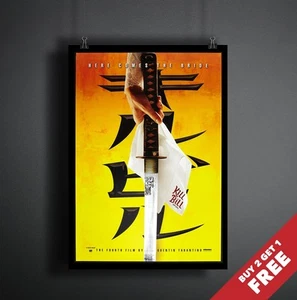 KILL BILL VOL. 1 Filmplakat A3 A4 2003 * Greatest Quentin Tarantino Film Print - Bild 1 von 2