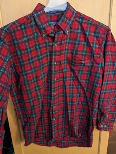 Camisa de lana a cuadros Pendleton para hombre mediana Sir Pendleton ajustada Lennox Tartán - Imagen 1 de 4