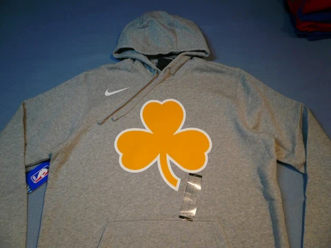 Nike Boston Celtics City Edition Club BRAND NEW NBA Hoodie Pullover NWT C's Cover