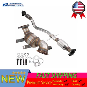 Front & Rear For 2011-2015 Chevrolet Cruze 1.4L l4 Turbo Catalytic Converter - Picture 1 of 16