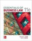 Essentials of Business Law - Hardcover, by Liuzzo Anthony; Calhoun - Very Good