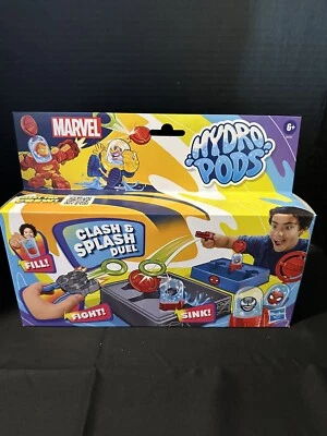 Nuevo Hydro Pods Marvel Clash and Splash Duel Battle Set Spider-Man & Venom Foto 1 de 4