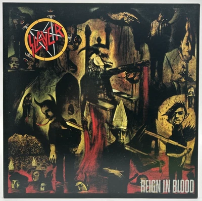 SLAYER "Reign In Blood" LP 2022 180g Remastered American Recordings ‎B0018853-1 - Image 1 of 4