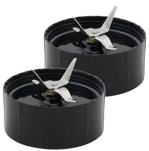 Confezione 2 Pezzi Di Ricambio Cross Blade Compatibili Con Magic Bullet MB1001 250W - Foto 1 di 6