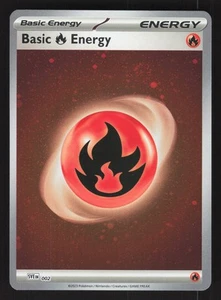Basic Fire Energy (Cosmos Holo) 002 Pokemon SV01: Scarlet & Violet Base Set - Picture 1 of 2