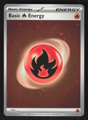 Basic Fire Energy (Cosmos Holo) 002 Pokemon SV01: Scarlet & Violet Base Set - Image 1 of 2