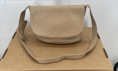 Coach Sonoma Flap 4903 Shoulder Messenger Bag A611-4903 Pebbled Leather Beige - Image 1 of 4