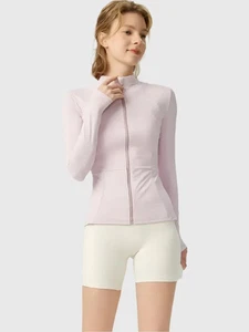 Women's Full Zip Yoga Jacket UPF50+ Sun Protection Breathable, Lightweight, S-L - Picture 1 of 12