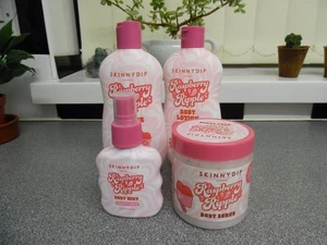 SkinnyDip Bath & Body Bundle. Raspberry Ripple. Brand new. - Picture 1 of 3