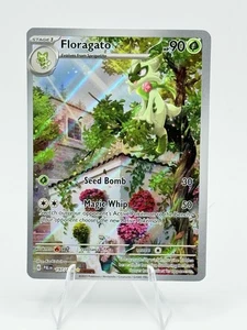 2023 Pokemon S&V Paldea Evolved Floragato #197/193 Illustration Rare - Bild 1 von 2