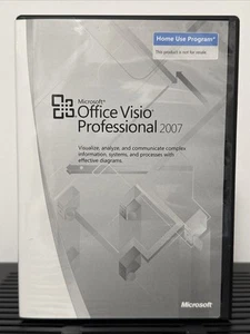 Microsoft Office Visio Professional 2007 w/ Product Key - NOT FOR RETAIL - Picture 1 of 3
