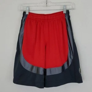 Nike Athletic Red & Gray Basketball Shorts M 10/12 - Picture 1 of 11