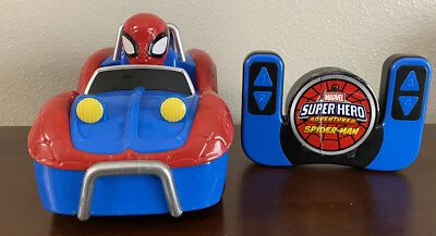 Spiderman Marvel Super Hero Adventures Buggy Remote Control RC Car Tested Works - Image 1 of 4