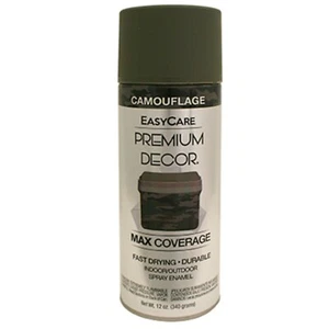 EasyCare PDS181-AER Premium Decor Camouflage Forest Green Satin Spray Paint - Picture 1 of 4