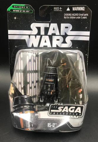Star Wars Saga Collection #58 R5-J2 DROID Hasbro 2006 New NOC 3.75" ROTS Cover