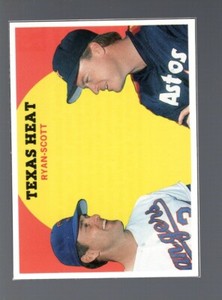 Nolan Ryan Mike Scott 1989 Baseball Card Magazine #72
