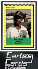 Eric Booker 1991 ProCards #3101  Modesto A's