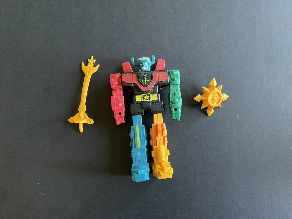 Lote de figuras de colección Voltron Lion Force Assembler LJN 1984 espada y escudo ACC. Foto 1 de 3