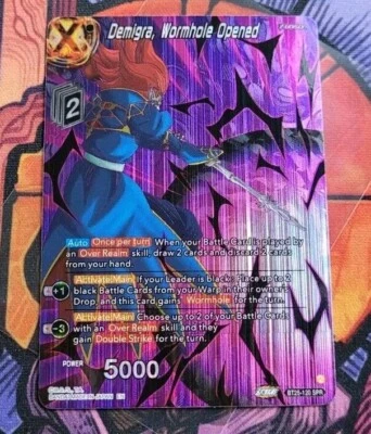 Demigra, Wormhole Opened SPR	BT25-120	Dragon Ball Super Card Masters - Image 1 of 4