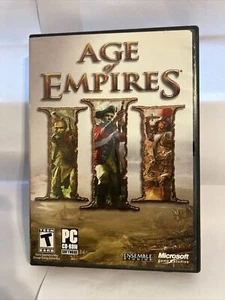 Microsoft Game Studios Age Of Empires 3 PC CD ROM NM COMPLETE - Picture 1 of 1