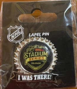 PIN ""I WAS THERE"" NHL STADIUM SERIES 2016 MINNESOTA WILD VS. CHICAGO BLACKHAWKS - Imagen 1 de 1