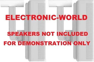 2 MINT Bose Jewel II Invisible 300 White Slide Connect Swivel Ceiling Brackets - Image 1 of 2