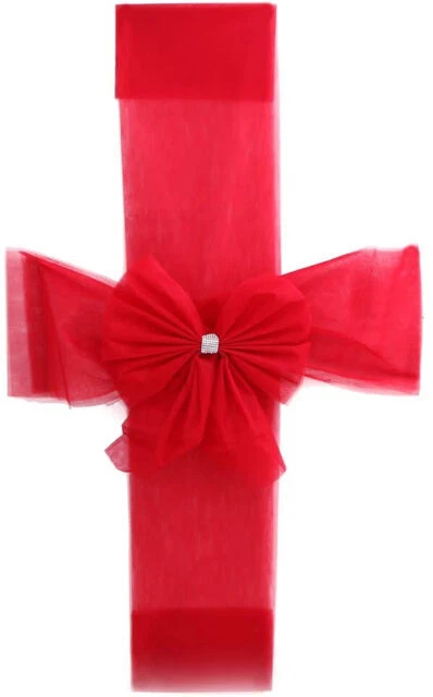 Sifcon XMR_1219 Festive Decorative Door Bow - Red