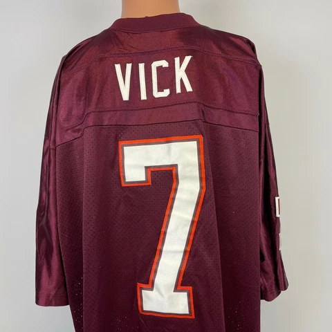 Nike Michael Vick Virginia Tech Hokies College Football Jersey 2000 NCAA 3XL Cover