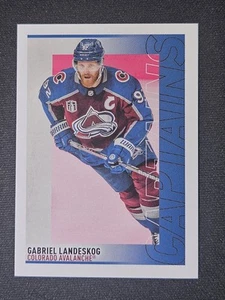 24-25 Topps Gabriel Landeskog Captains Sticker 🚨🚨🚨 Colorado Avalanche - Picture 1 of 2