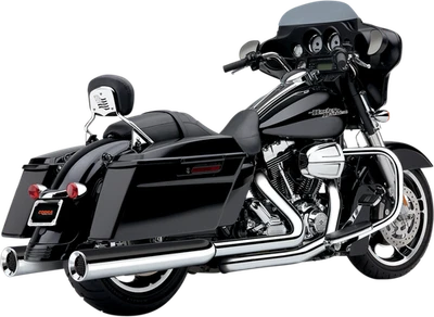 Silenciadores antideslizantes Cobra 6215 Powrflo 4-1/2" 95-06 Harley Road King FLHR Foto 1 de 3