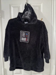 GAP Star Wars Darth Vader Schlaf-Sweatshirt mit Kapuze Damen Small/Medium Größe 6 Pyjama - Bild 1 von 4