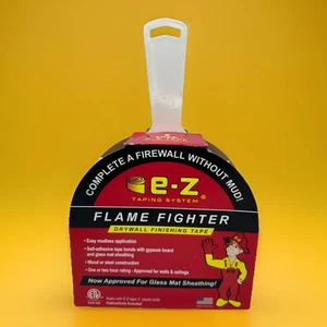 E-Z Taping System Drywall Firewall Finishing Tape With E-Z Knife Flame Fighter - Picture 1 of 5