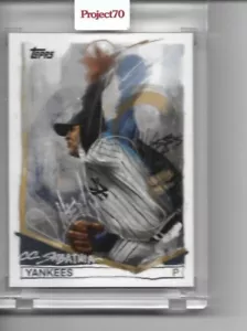 2021 Topps Project 70 card #370 NY Yankees CC Sabathia artist Chuck Styles NEW - Picture 1 of 3