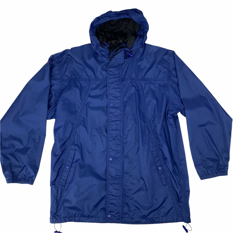 Chaqueta de lluvia Stearns Dry Wear para mujer mediana grande cremallera completa abrigo impermeable con capucha Foto 1 de 4