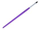 Profi Nagel UV LED Gel Pinsel Gr.4 ECHTHAAR neon lila Nageldesign Nail Modellage