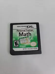 Personal Trainer Math DS (Nintendo DS, 2009) Cartridge Only - Picture 1 of 4