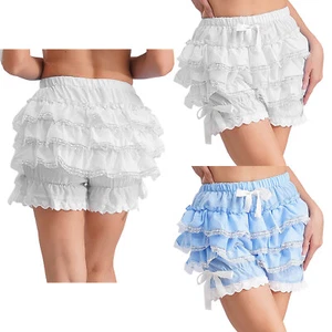 Mujeres Bloomers Lindos Pettipants Vintage Halloween Nuevo Bragas de Encaje Moño - Imagen 1 de 39