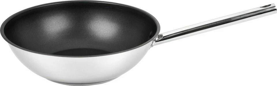 28cm Jomafe Induction Wok Non Stick Stainless Steel