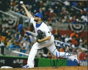 Signed 8x10 WADE DAVIS Chicago Cubs Autographed photo - COA  - Picture 1 of 1