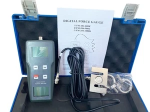 Medidor de fuerza digital con sensor externo ±500kgf ±4900N - Imagen 1 de 19