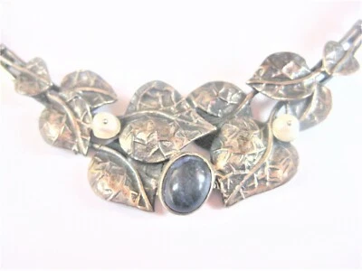 Collier Argento 925 Con Sodalite, 33,9 G - Immagine 1 di 3