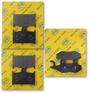 PASTILLAS DE FRENO DELANTERAS Y TRASERAS aptas para TRIUMPH Sprint RS 1999-2004 - Imagen 1 de 3