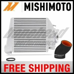 Mishimoto Top-Mount Intercooler Black Hoses for 2008-2014 Subaru WRX - Picture 1 of 9