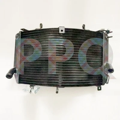 Radiador de aluminio compatible con Suzuki GSXR750 2000-2003 GSXR600 2001-2003 K1 K2 2001 Foto 1 de 2