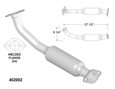 Convertidor catalítico para Mazda RX-7 1987-1990 Foto 1 de 2
