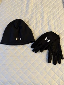 Under Armour Hombre Negro 1 Par de Guantes, 1 Gorro. talla única - Imagen 1 de 4