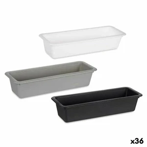 Organizador para Cubiertos Kinvara CN18819 Blanco Negro Caucho Polipropileno - Imagen 1 de 4