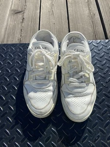 Celine Leder Sneaker Damen Gr. 38 FA 0261 - Bild 1 von 9