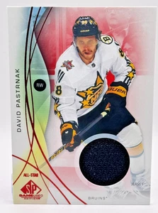 2024-25 SP Game Used David Pastrnak All-Star Red Jersey Card Boston Bruins - Picture 1 of 2