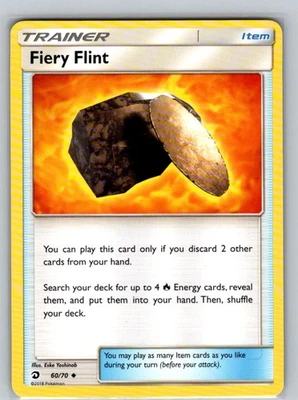 Fiery Flint 60/70 Normal Uncommon Dragon Majesty LP - Image 1 of 2
